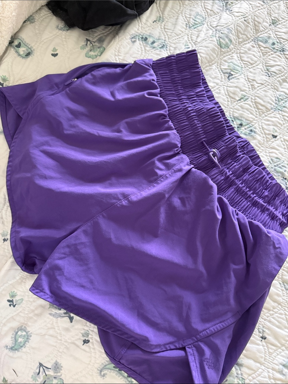 Vibrant Purple Athletic Shorts